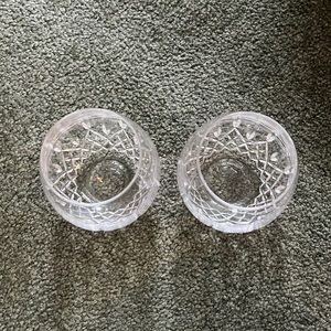 2 Waterford Red Wine Glasses
